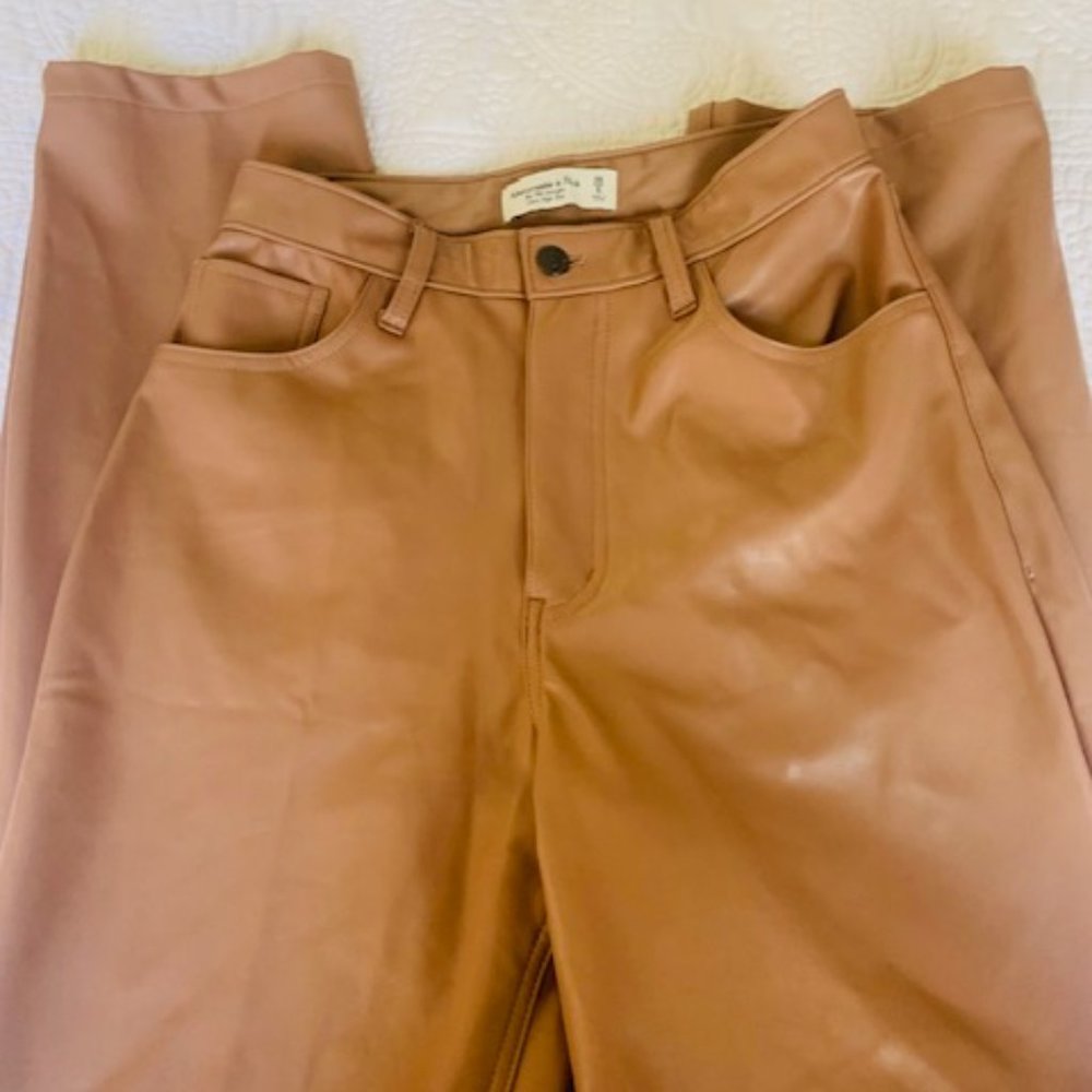 Abercrombie & Fitch Brown the 90s Straight Ultra High Rise Pants - Picture 8 of 8